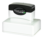 Our MaxLight Custom Pre-Inked Stamps provide thousands of crisp clear impressions from ink contained within the stamp. Available in 15 sizes to meet all of your stamping needs.  