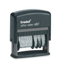 Trodat 4817 Self-Inking Date and Phrase Stamp